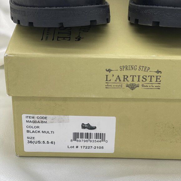 Spring Step L'Artiste Women's Magda Black Bootie - Picture 6 of 6